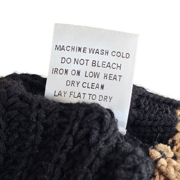 One Grey Day Dakota Open Front Color Block Cardigan Sz L - Picture 9 of 9